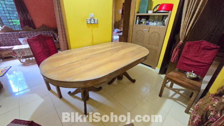 Dining table without chair